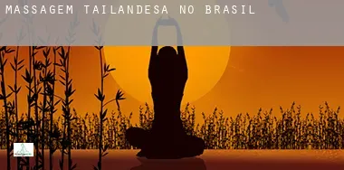 Massagem tailandesa no  Brasil